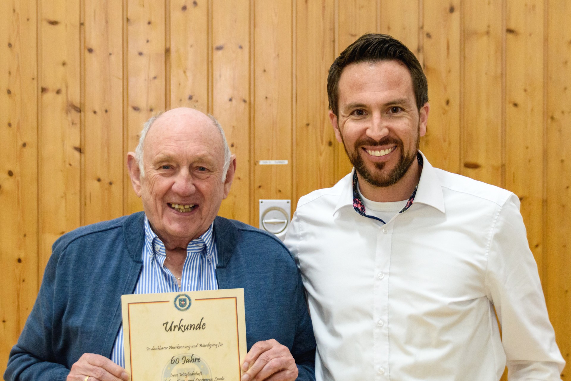Hans Kurz wird Ehrenmitglied des ETSV Lauda